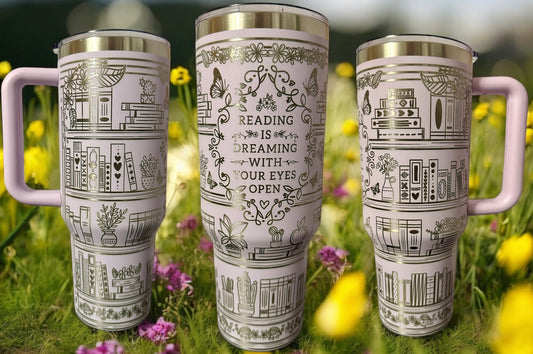 Book Lovers Tumbler - 40 Oz